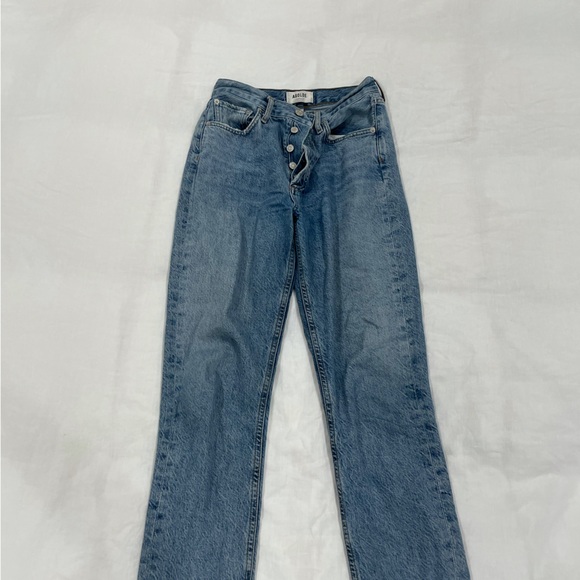 Agolde Riley High Waist Crop NWOT - Picture 4 of 6